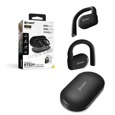 Xpower Bte24 Open Ear Bluetooth 5.4 Earphones - Black